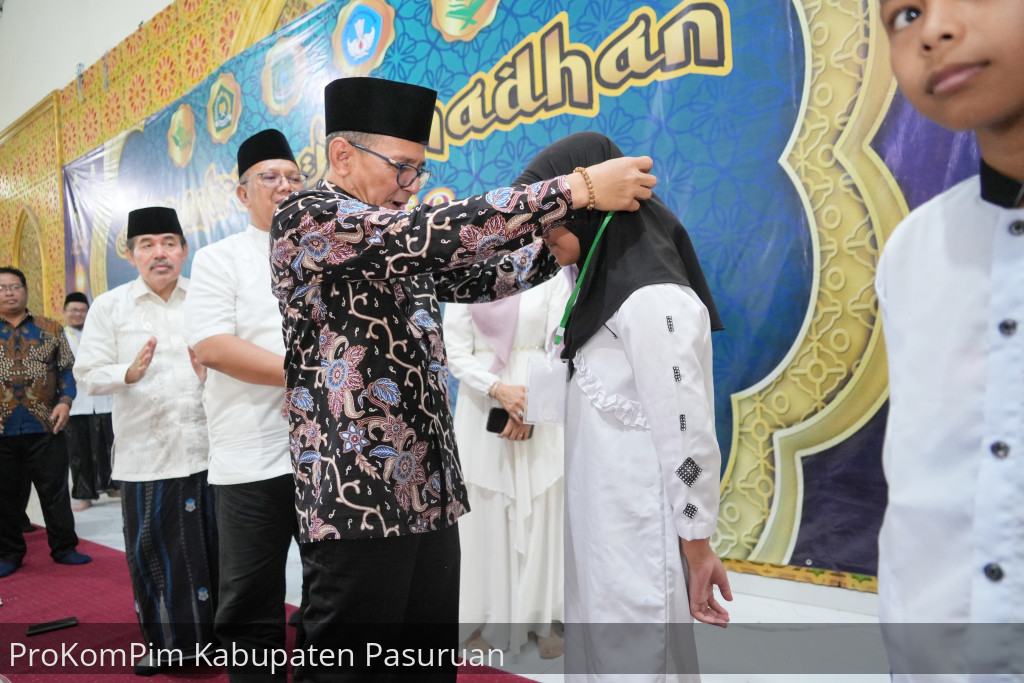 Wakil Bupati Gus Shobih Optimis, Pondok Pesantren Ramadhan SD Negeri dan Swasta se-Kecamatan Rembang Tingkatkan Iman Dan Akhlak Anak Didik