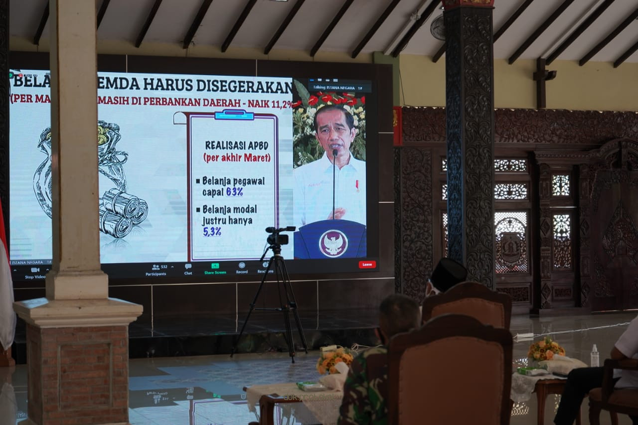 Presiden RI: Tekan Kasus Covid-19, Seluruh Kepala Daerah Wajib Ketatkan Penerapan Disiplin Prokes 