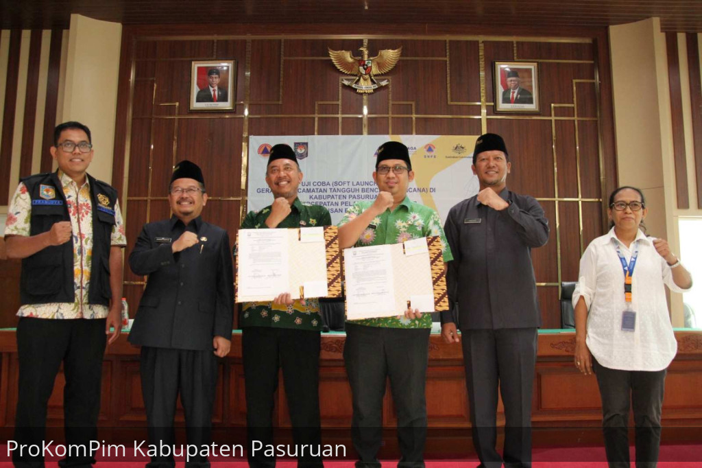 Sosialisasi dan Uji Coba Gerakan KENCANA, Pj. Bupati Andriyanto Instruksikan Kecamatan Tingkatkan Perannya Dalam Penanggulangan Bencana