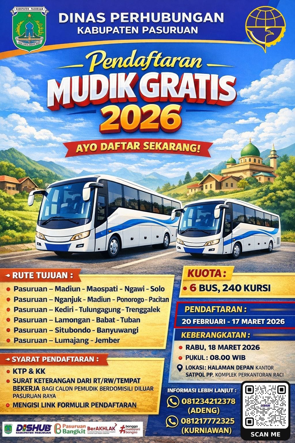 MUDIK GRATIS 2026