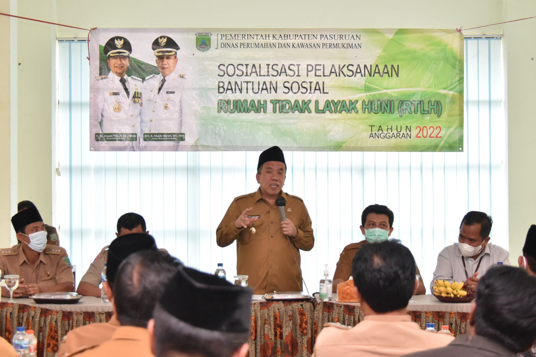 Pemkab Pasuruan Maksimalkan Percepatan Perbaikan RTLH dan Peningkatan Kualitas Sanitasi 