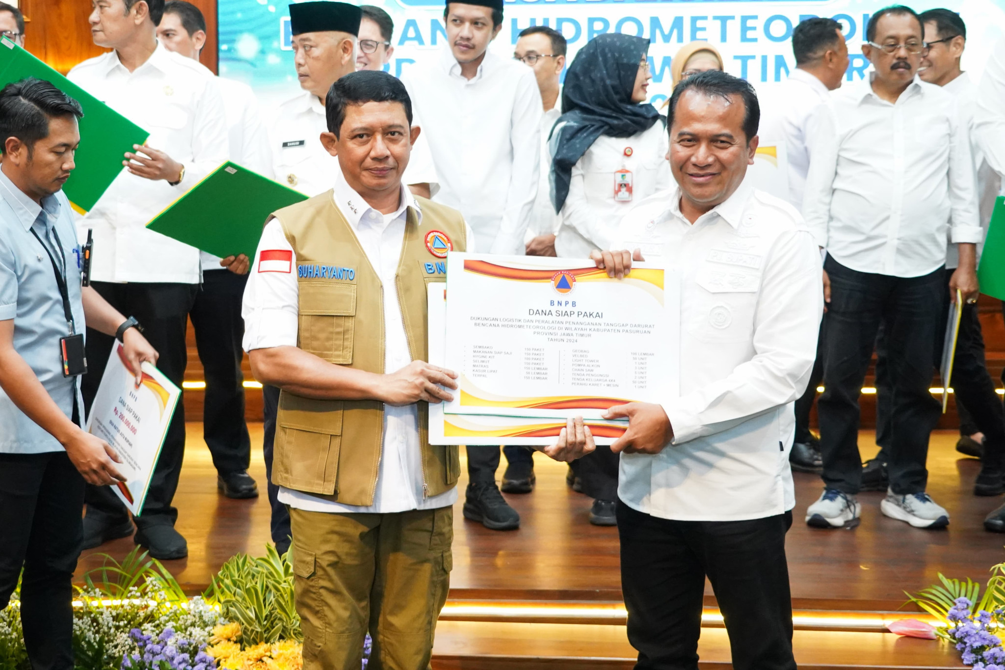 Sampul untuk Rapat bersama Menko PMK dan Kepala BNPB Pemkab Pasuruan