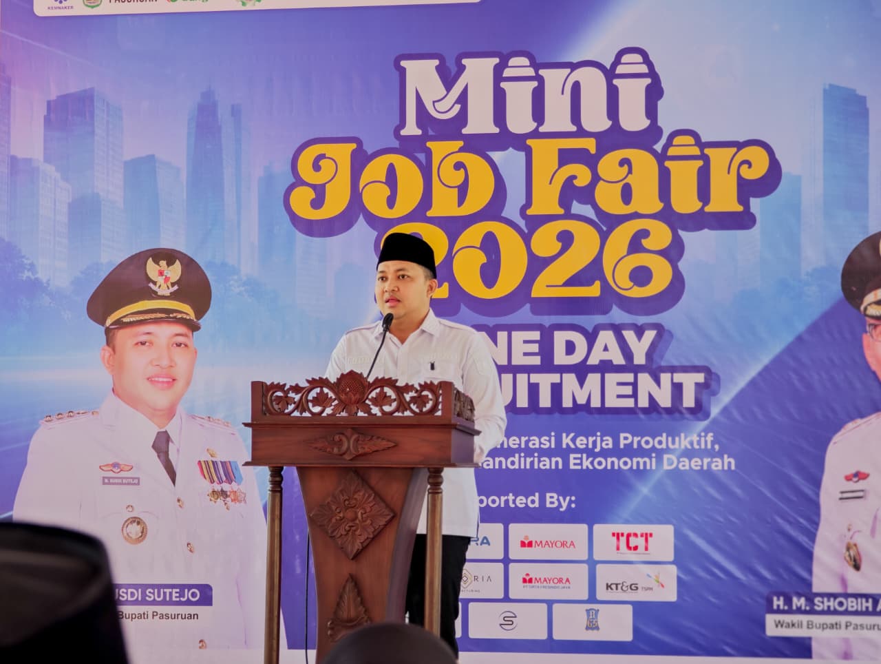 Sampul untuk Pembukaan Mini Job Fair 2026 One Day Reqruitment
