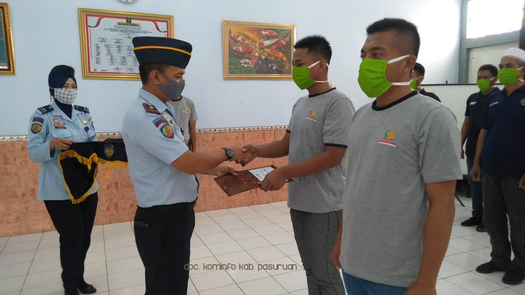 395 Warga Binaan Lapas Pasuruan Terima Remisi Idul Fitri