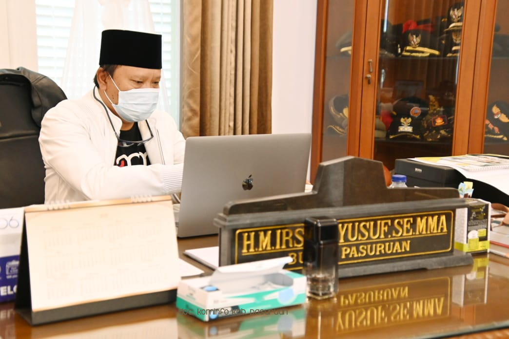 ASN Pemkab Pasuruan Wajib Optimalkan Kesadaran Masyarakat Terapkan Protokol Kesehatan 