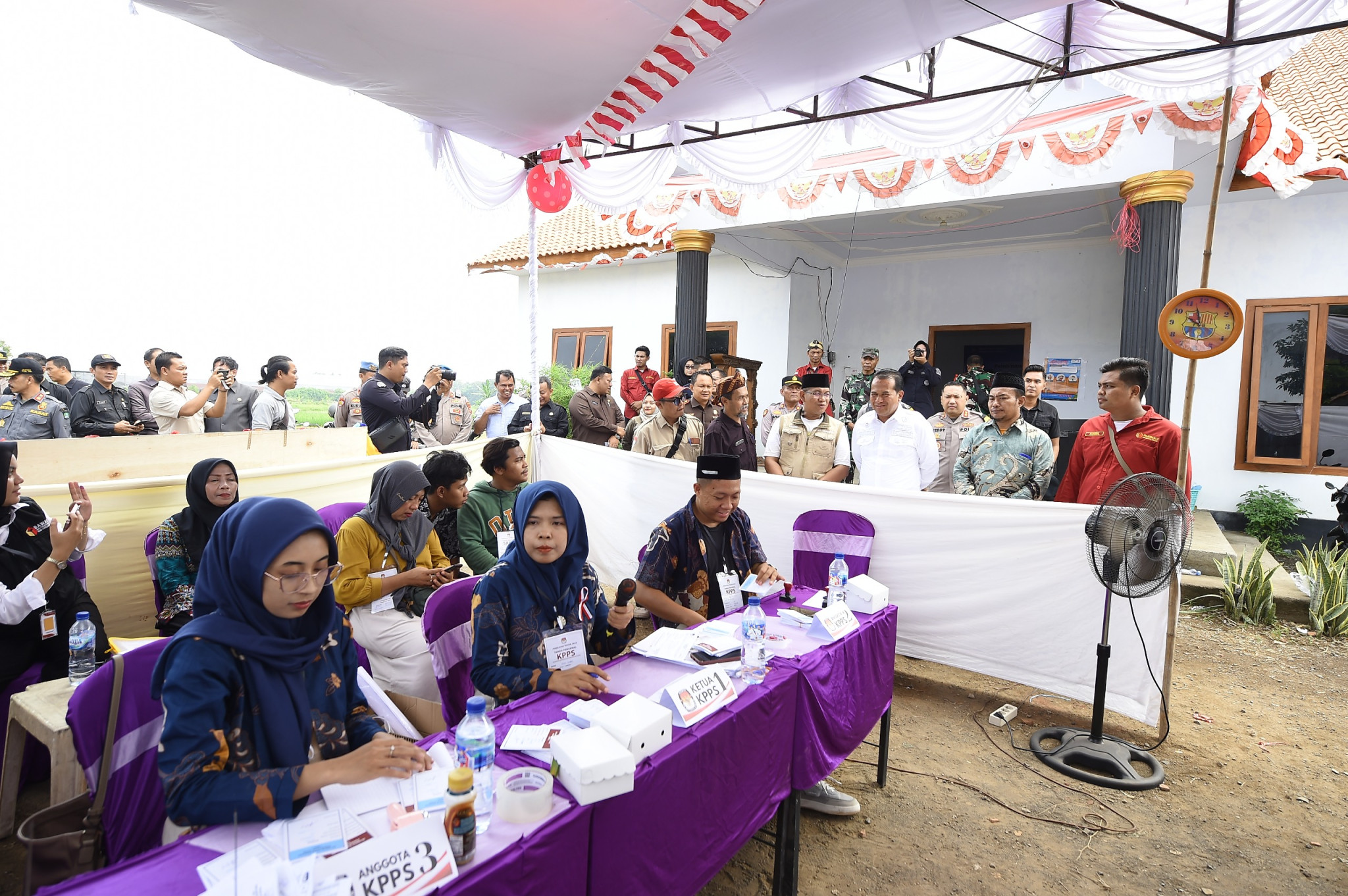 Sampul untuk Monitoring Keliling TPS di Pilkada 2024 Oleh Pj. Bupati Pasuruan