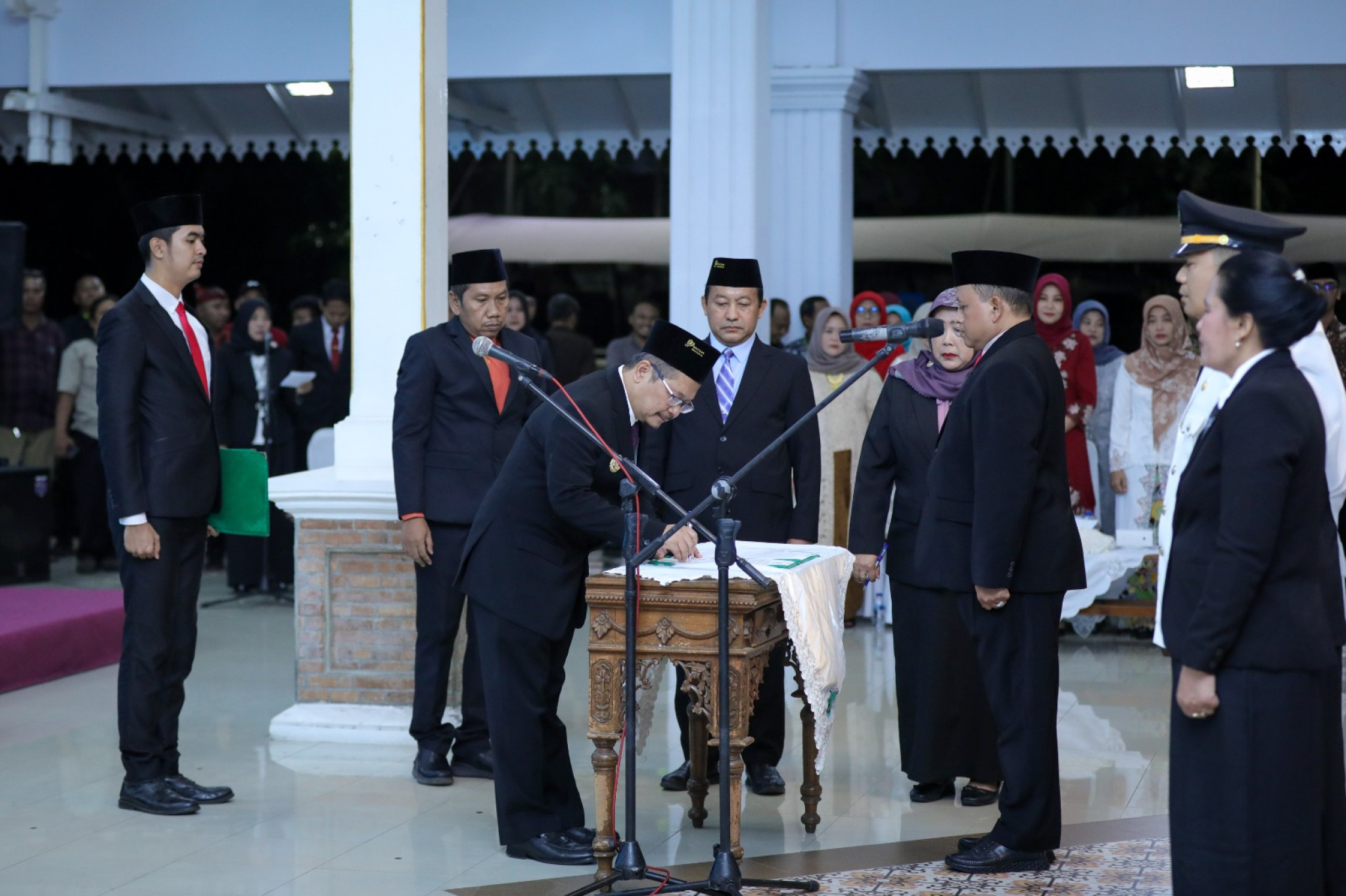 Sampul untuk Pelantikan dan Pengambilam Sumpah/Janji Pejabat Pemkab Pasuruan