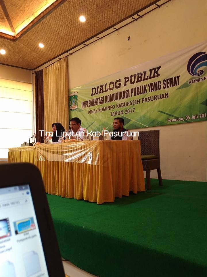 Tingkatkan Pelayanan, Dinas Kominfo Kabupaten Pasuruan Gelar Dialog Publik